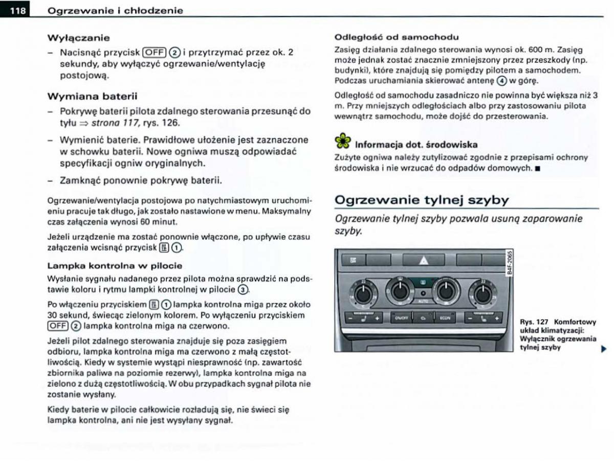 manual Audi A6 Audi A6 C6 instrukcja / page 118