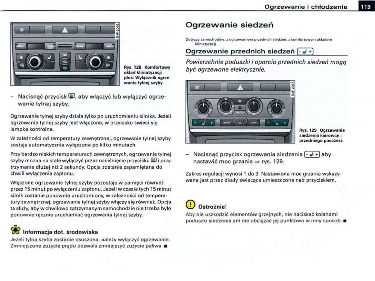 manual Audi A6 Audi A6 C6 instrukcja / page 119