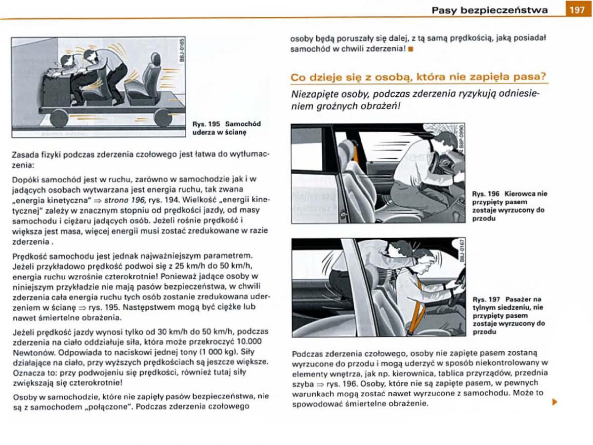 manual Audi A6 Audi A6 C6 instrukcja / page 195