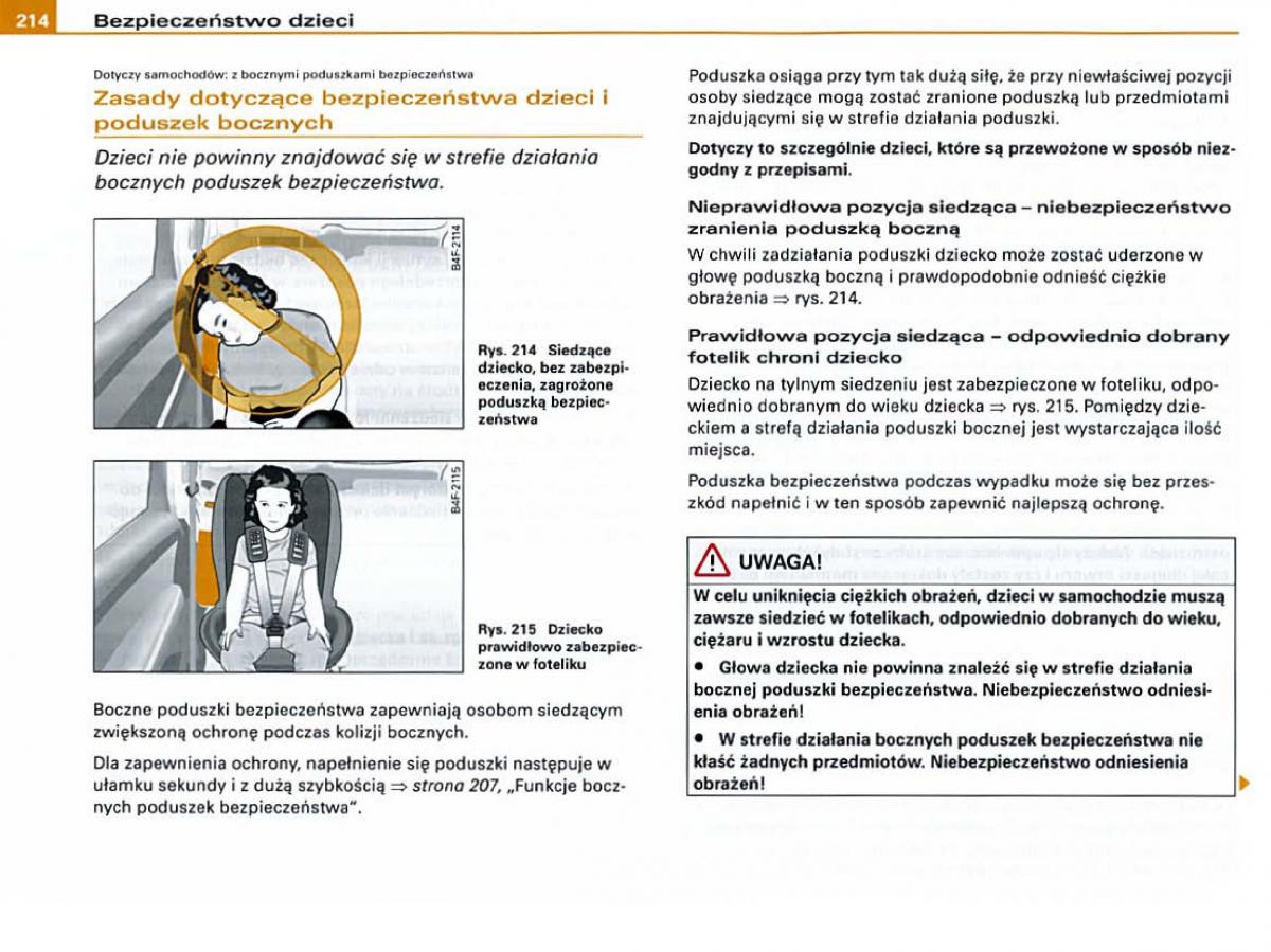 manual Audi A6 Audi A6 C6 instrukcja / page 212