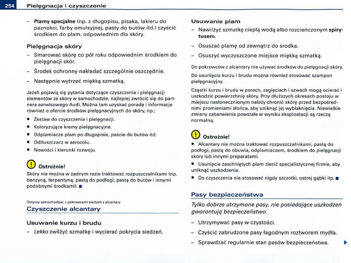 manual Audi A6 Audi A6 C6 instrukcja / page 248