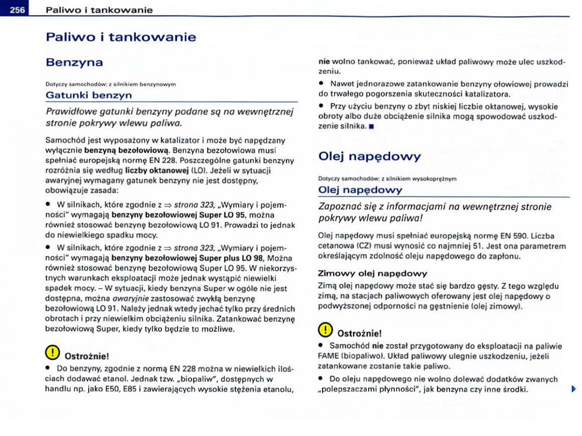 manual Audi A6 Audi A6 C6 instrukcja / page 250