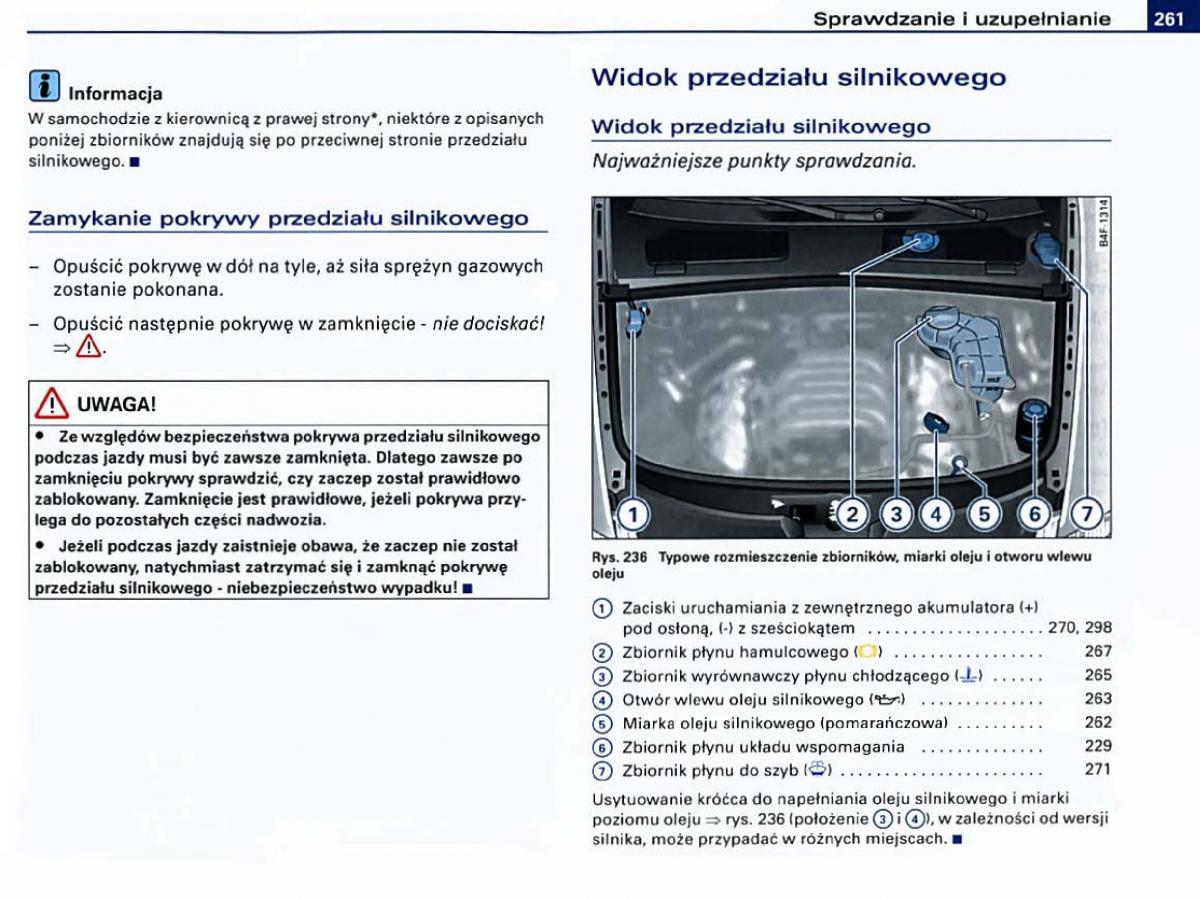 manual Audi A6 Audi A6 C6 instrukcja / page 255