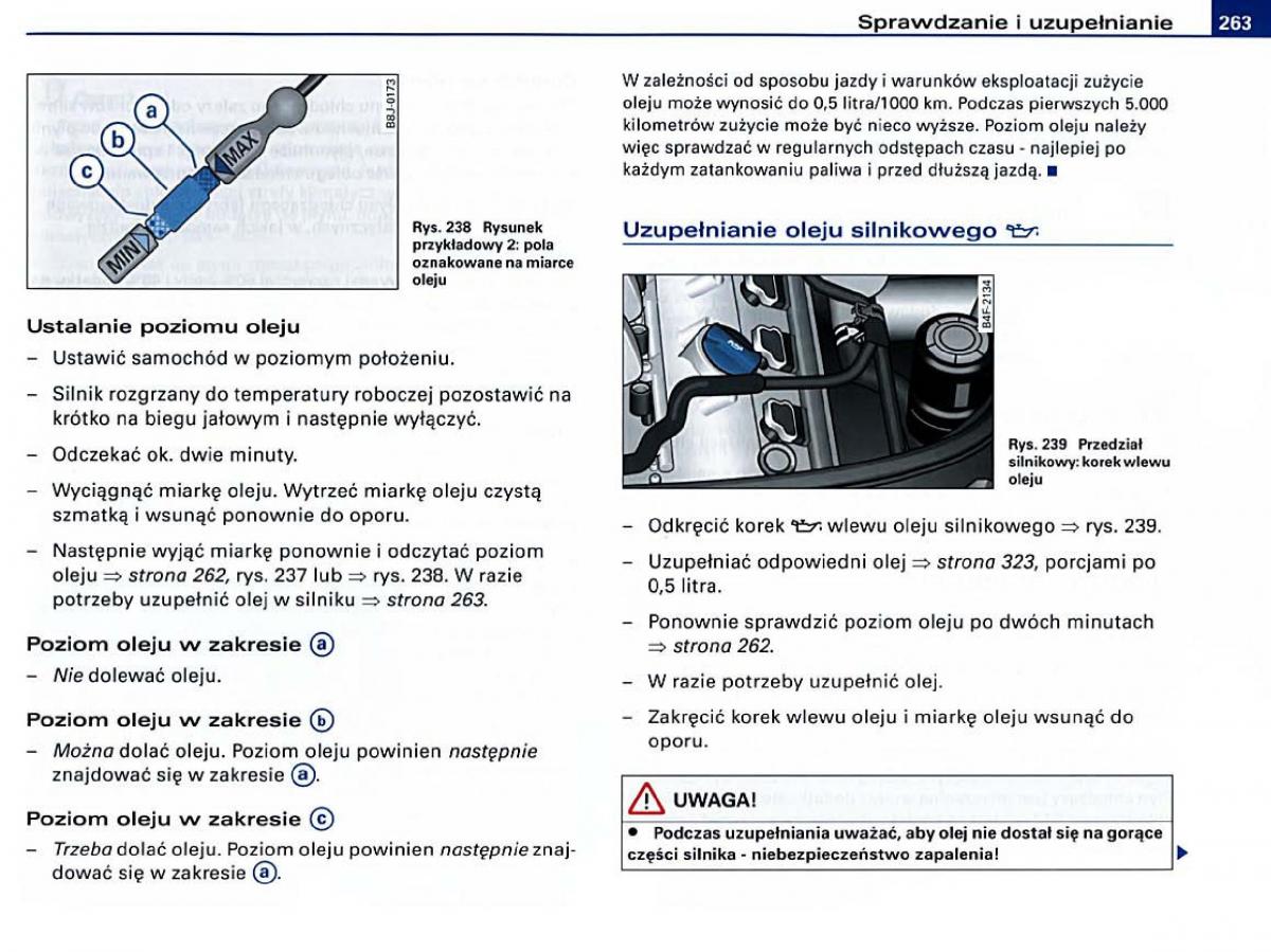 Audi A6 C6 instrukcja obslugi / page 257