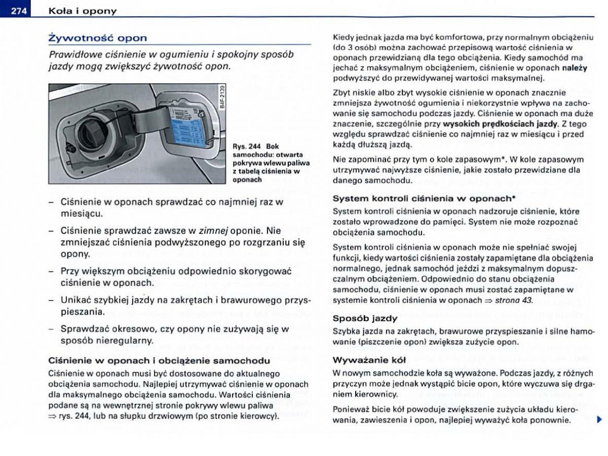 manual Audi A6 Audi A6 C6 instrukcja / page 268