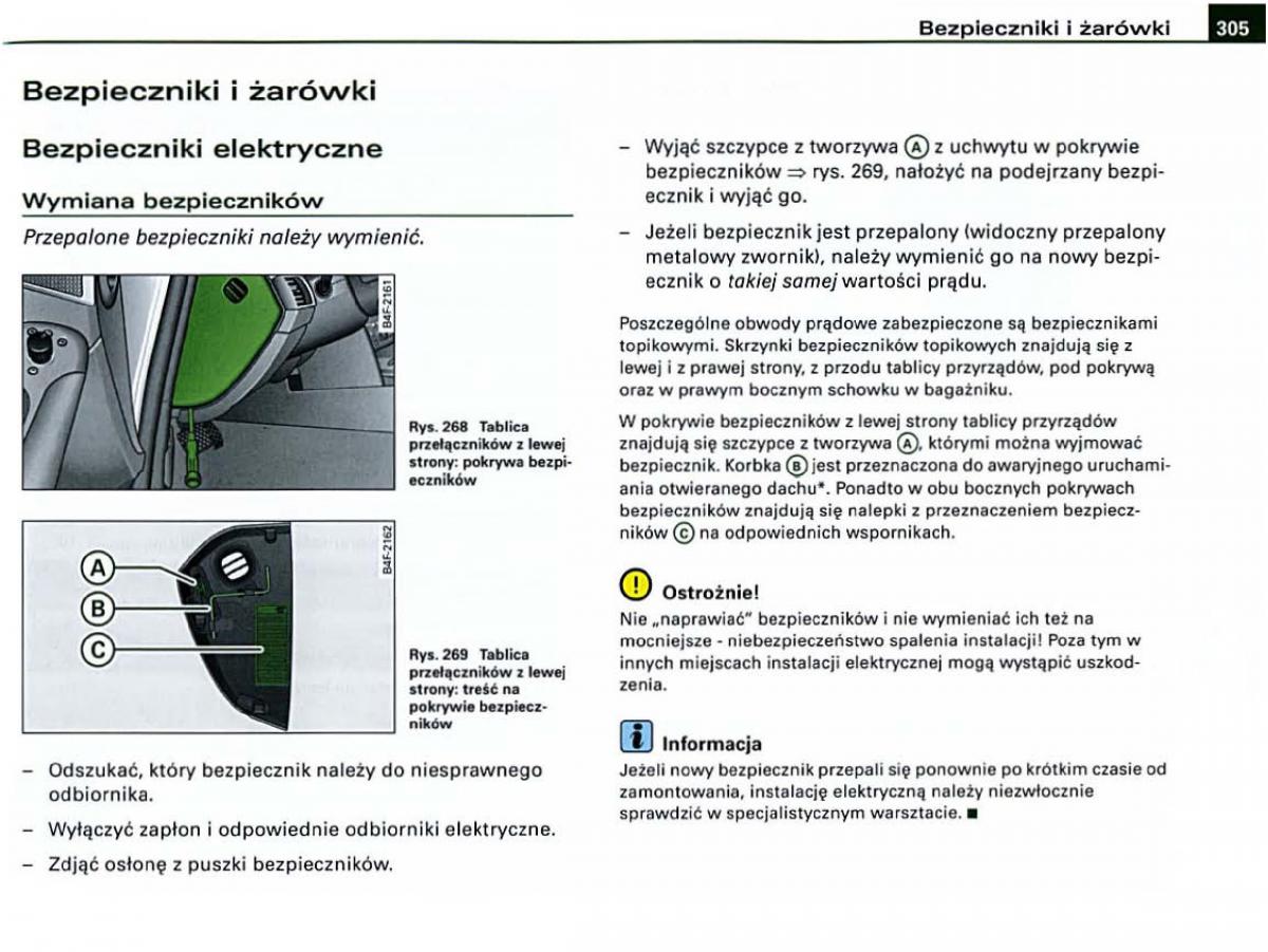 manual Audi A6 Audi A6 C6 instrukcja / page 297