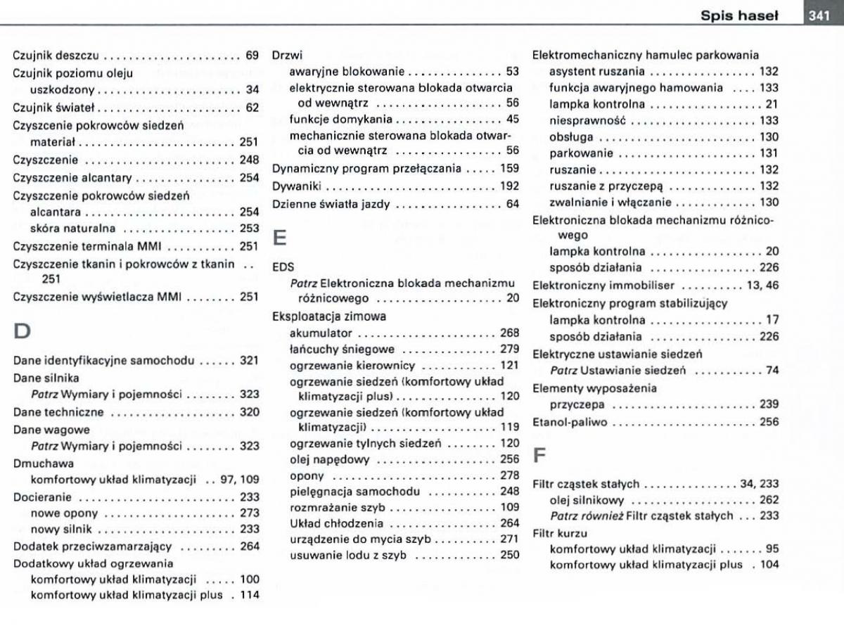 Audi A6 C6 instrukcja obslugi / page 330