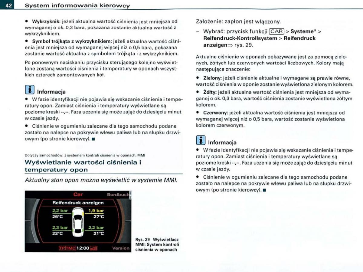 manual Audi A6 Audi A6 C6 instrukcja / page 42