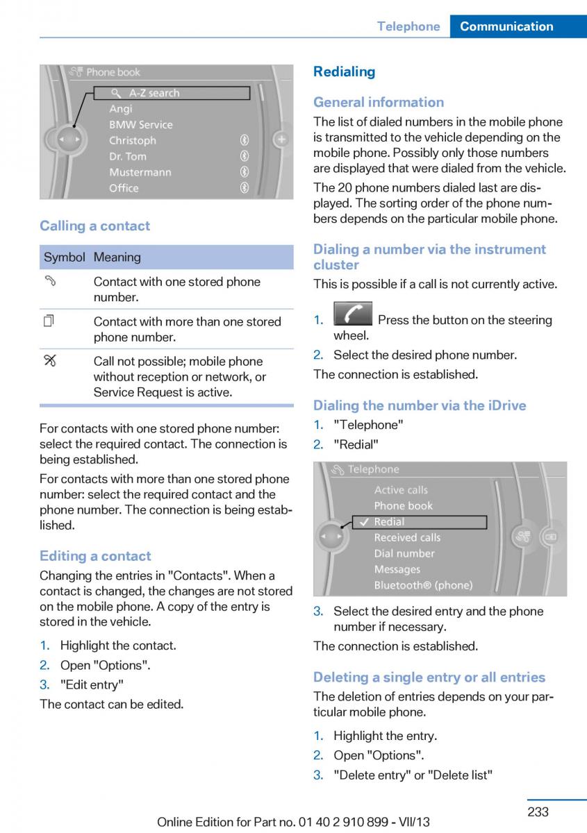 BMW X6 M Power F16 owners manual / page 233