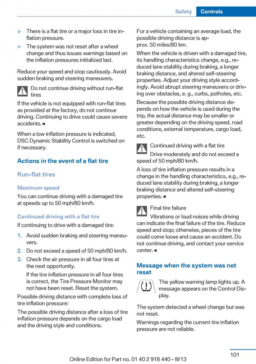 BMW X5 X6 F15 F16 owners manual / page 101