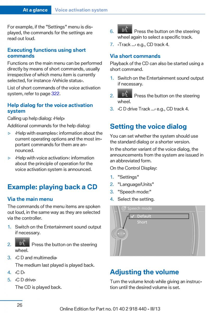 BMW X5 X6 F15 F16 owners manual / page 26