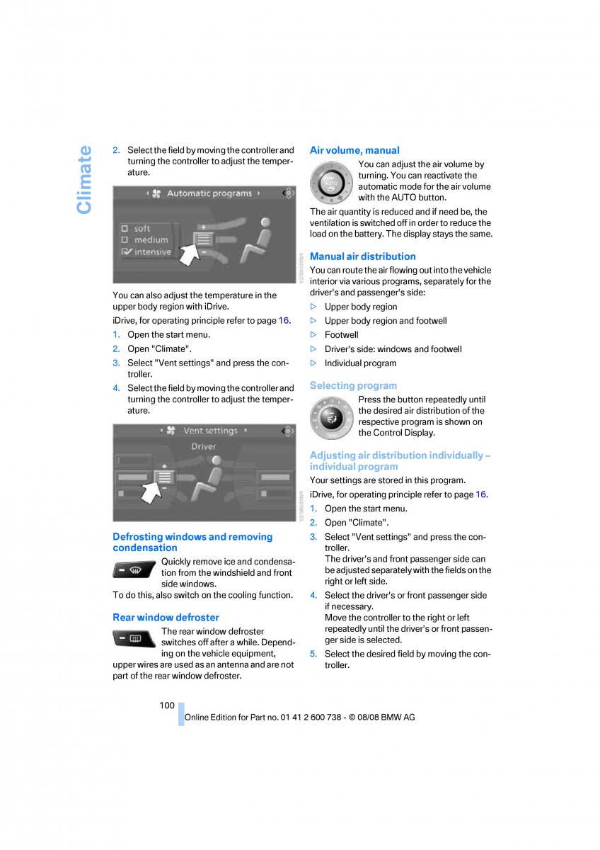 BMW M5 E60 M Power owners manual / page 102