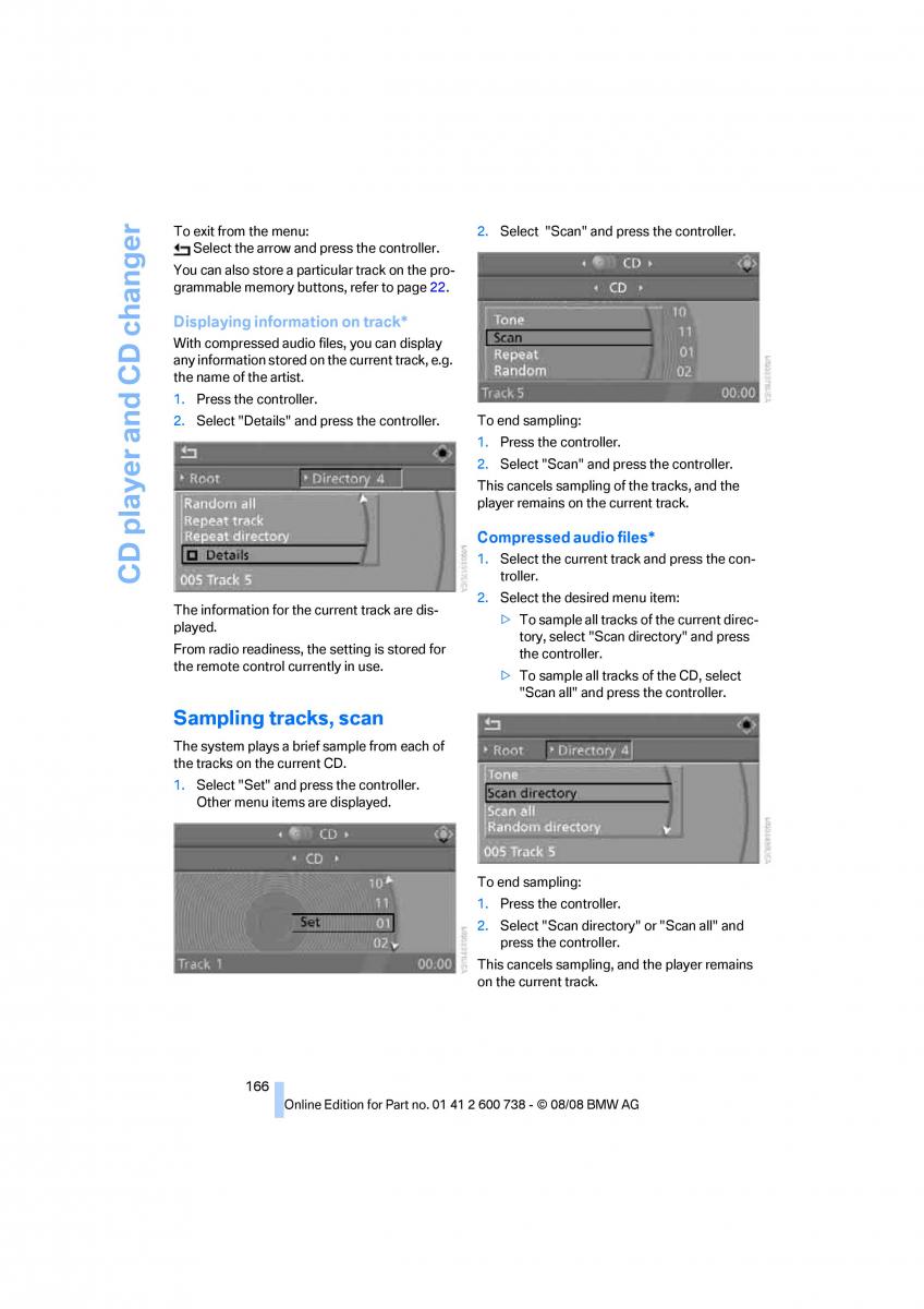 BMW M5 E60 M Power owners manual / page 168