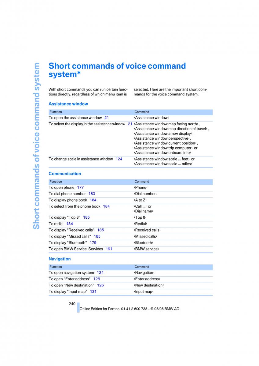 BMW M5 E60 M Power owners manual / page 242