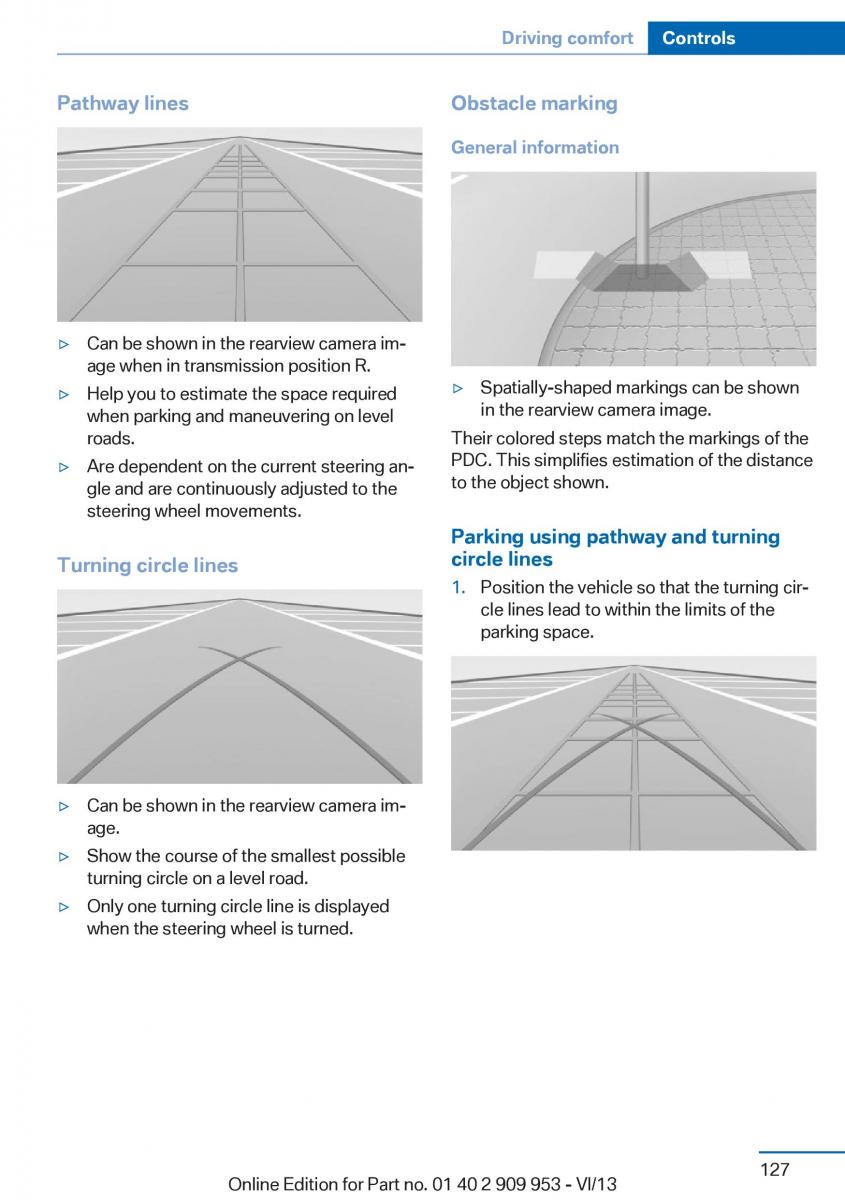 BMW M5 F10 M Power owners manual / page 127