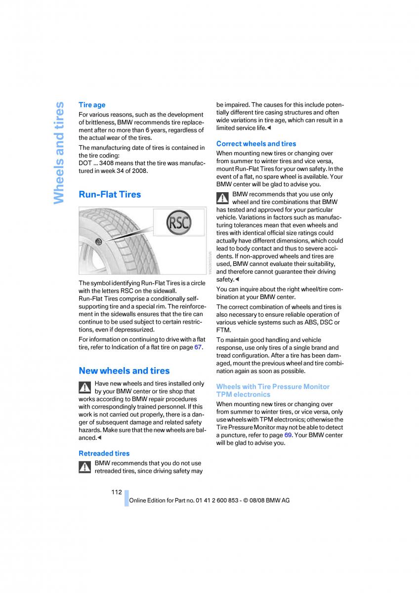 BMW 1 E87 convertible owners manual / page 114