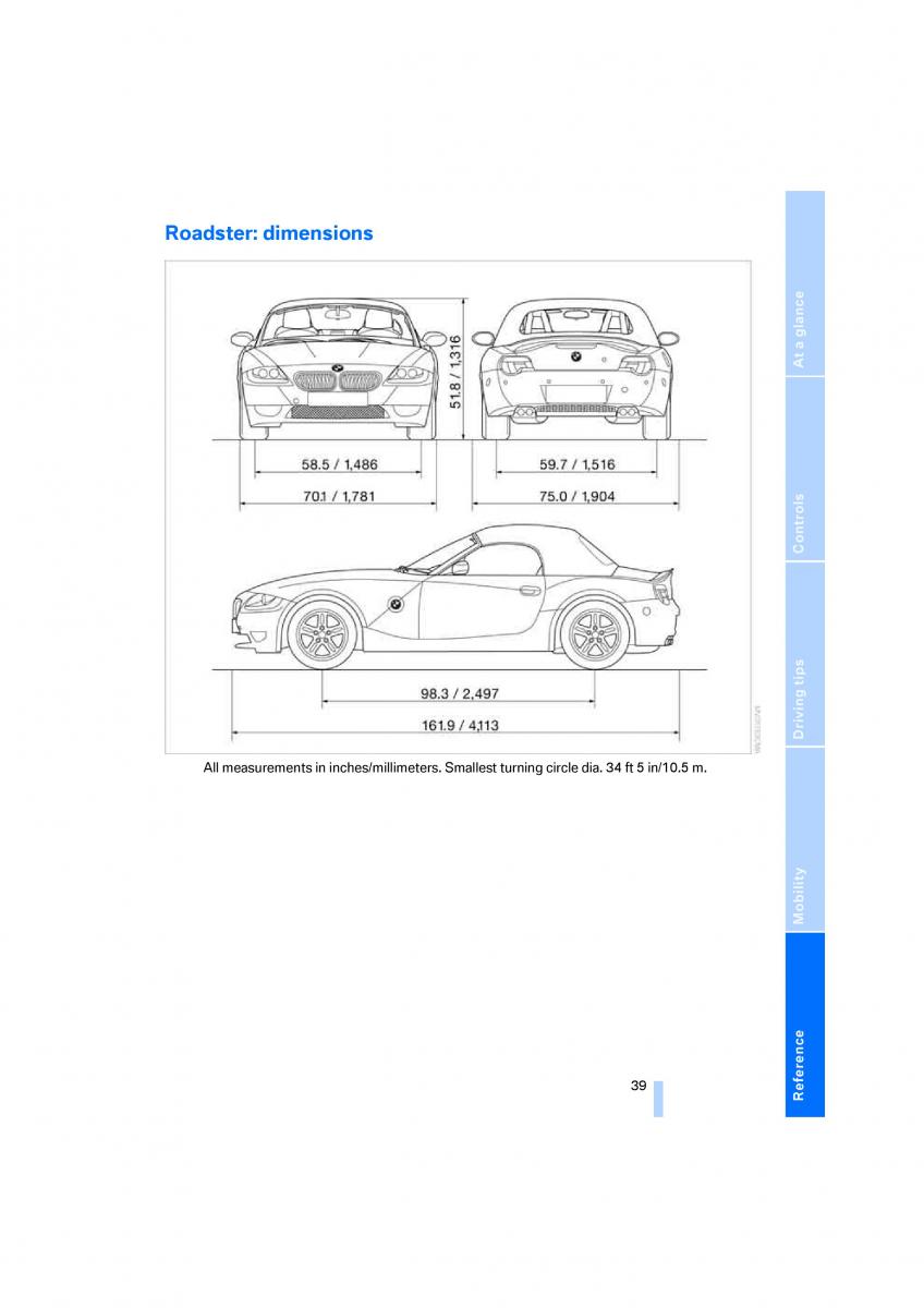 BMW Z4M E86 M Power Coupe owners manual / page 41