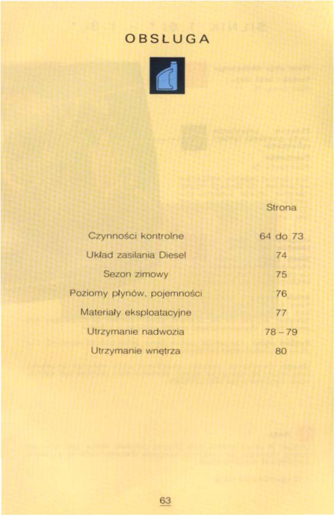 Citroen Xantia I 1 instrukcja obslugi / page 59