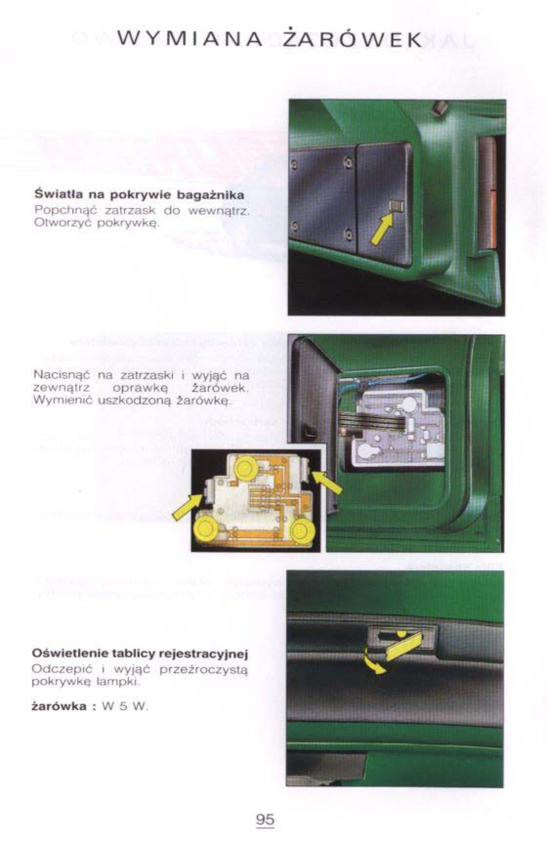 Citroen Xantia I 1 instrukcja obslugi / page 91