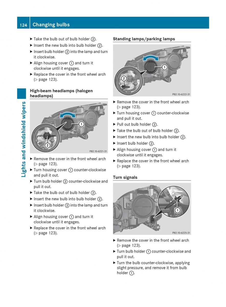 manual  Mercedes Benz R Class owners manual / page 126