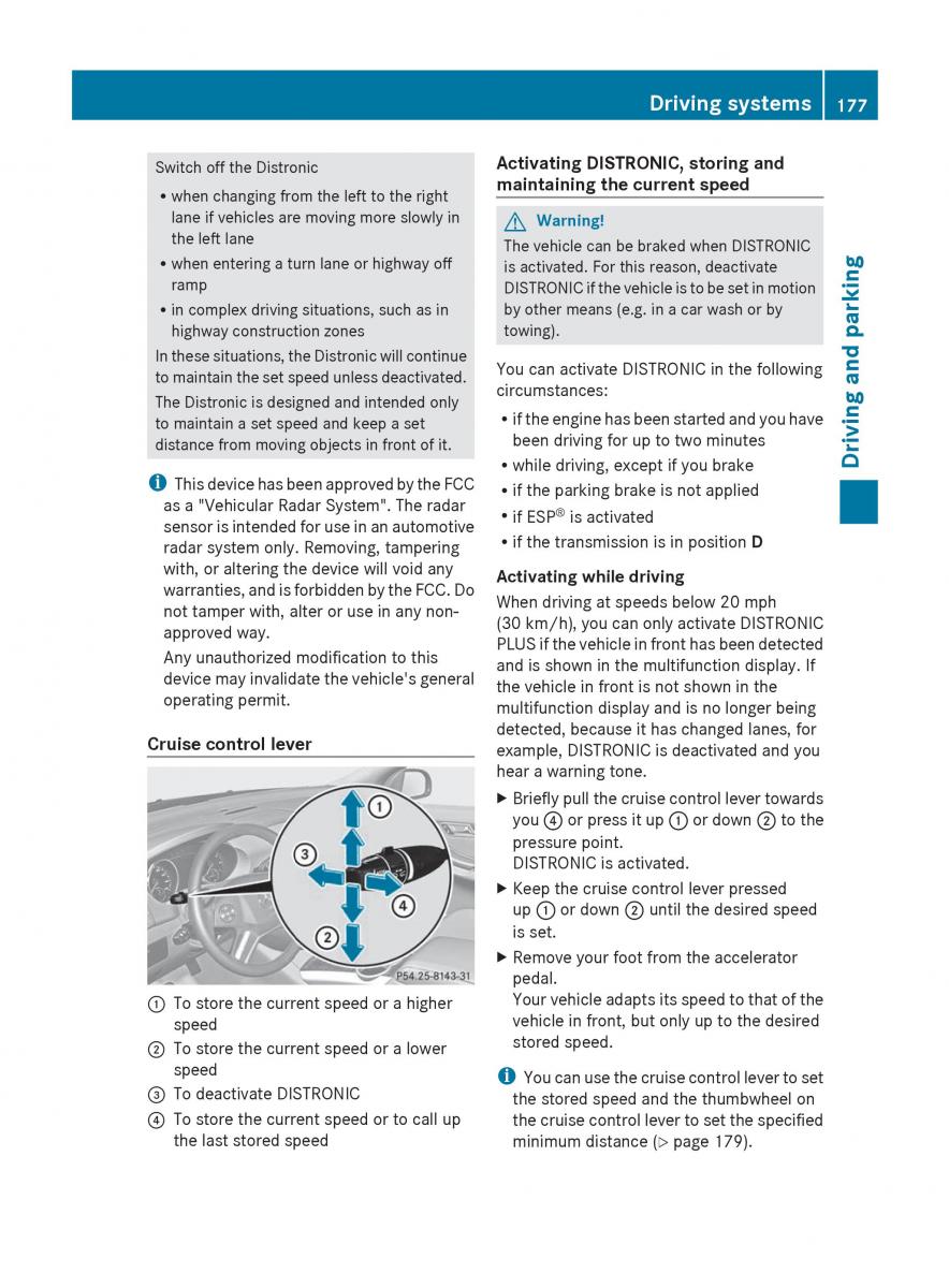 manual  Mercedes Benz R Class owners manual / page 179