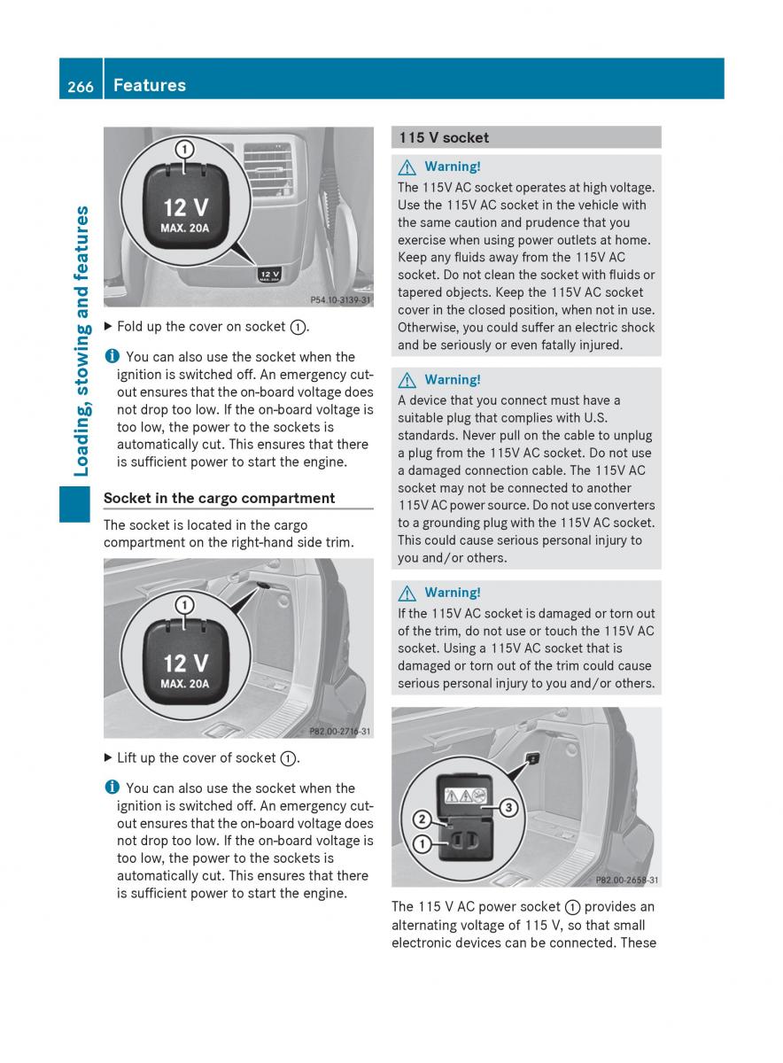 manual  Mercedes Benz R Class owners manual / page 268