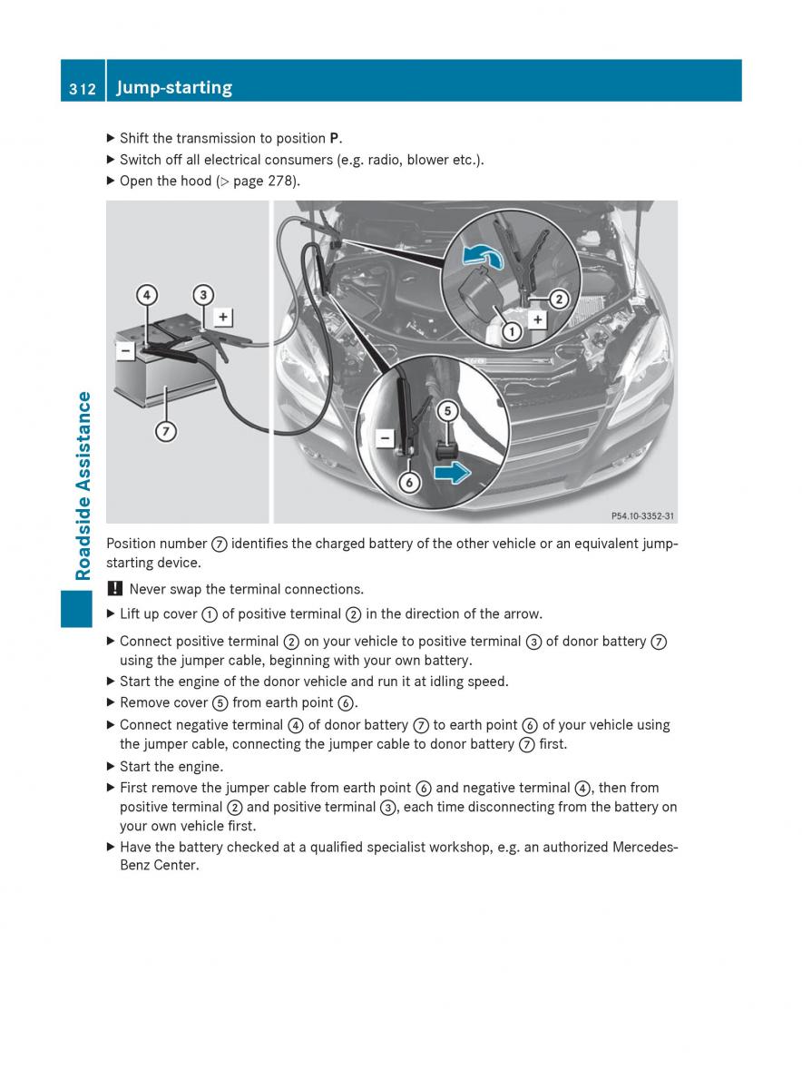 manual  Mercedes Benz R Class owners manual / page 314