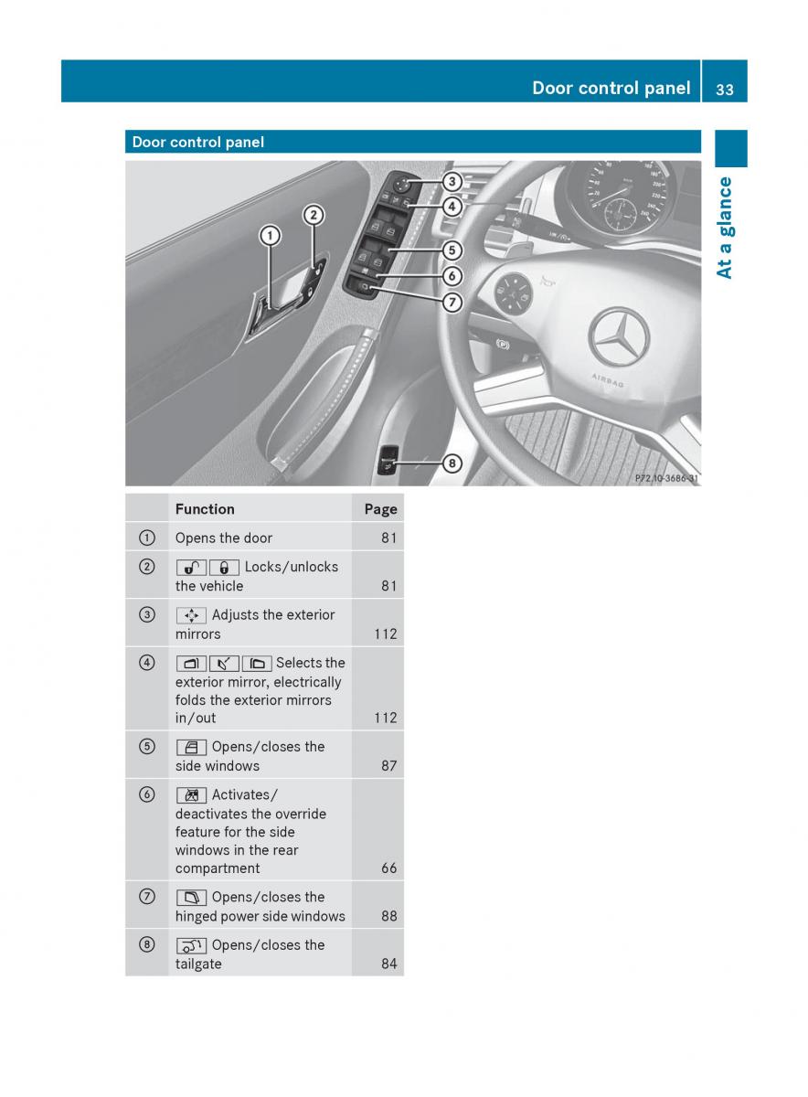 manual  Mercedes Benz R Class owners manual / page 35