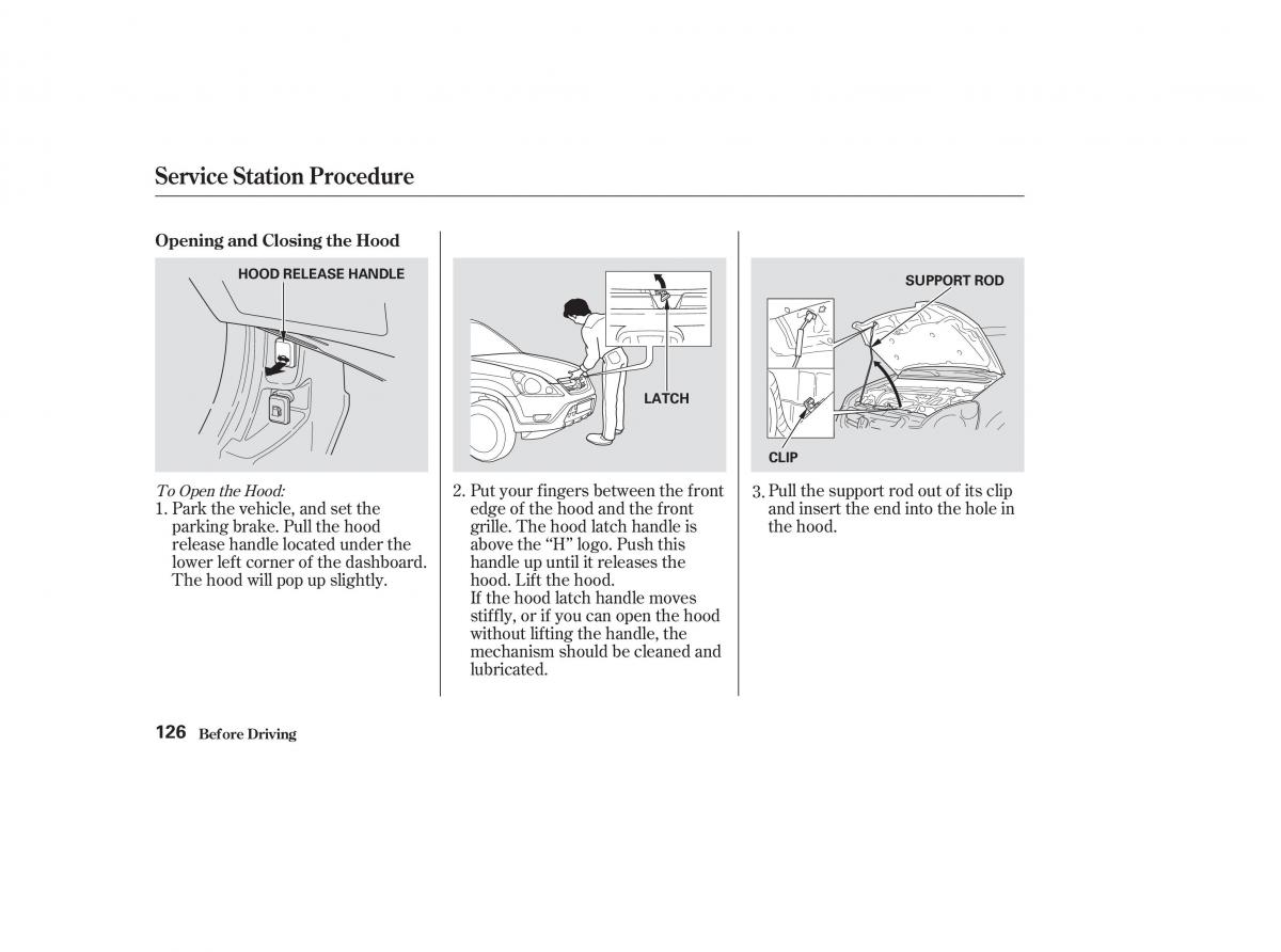 Honda CR V II 2 owners manual / page 131