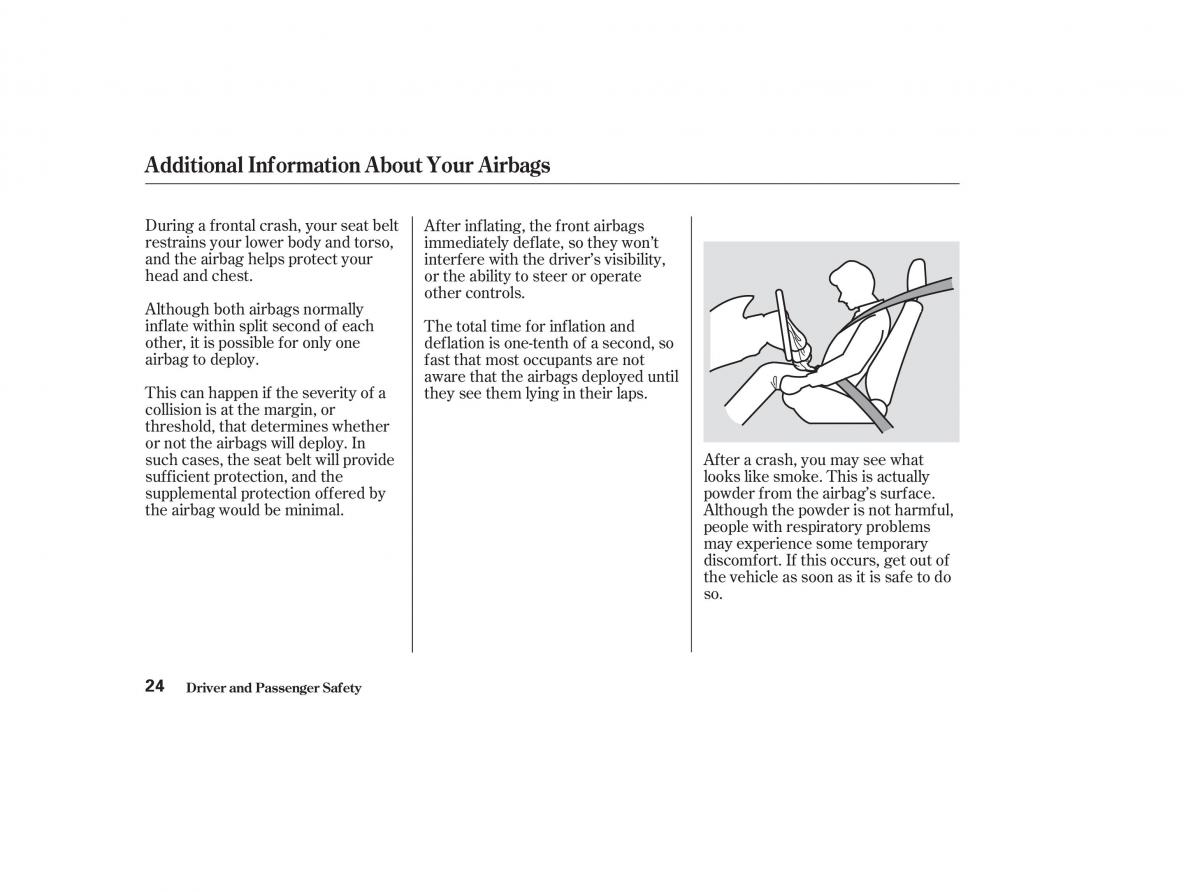 Honda CR V II 2 owners manual / page 29