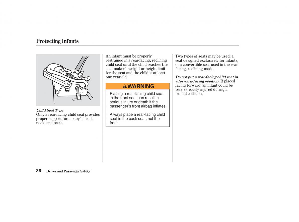 Honda CR V II 2 owners manual / page 41