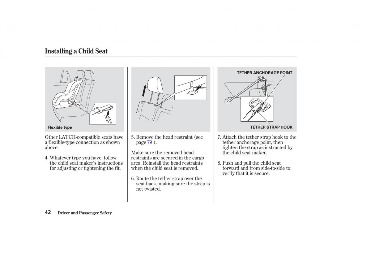 Honda CR V II 2 owners manual / page 47