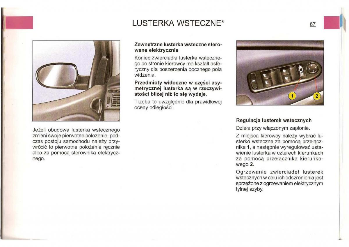 Citroen C5 I 1 instrukcja obslugi / page 65