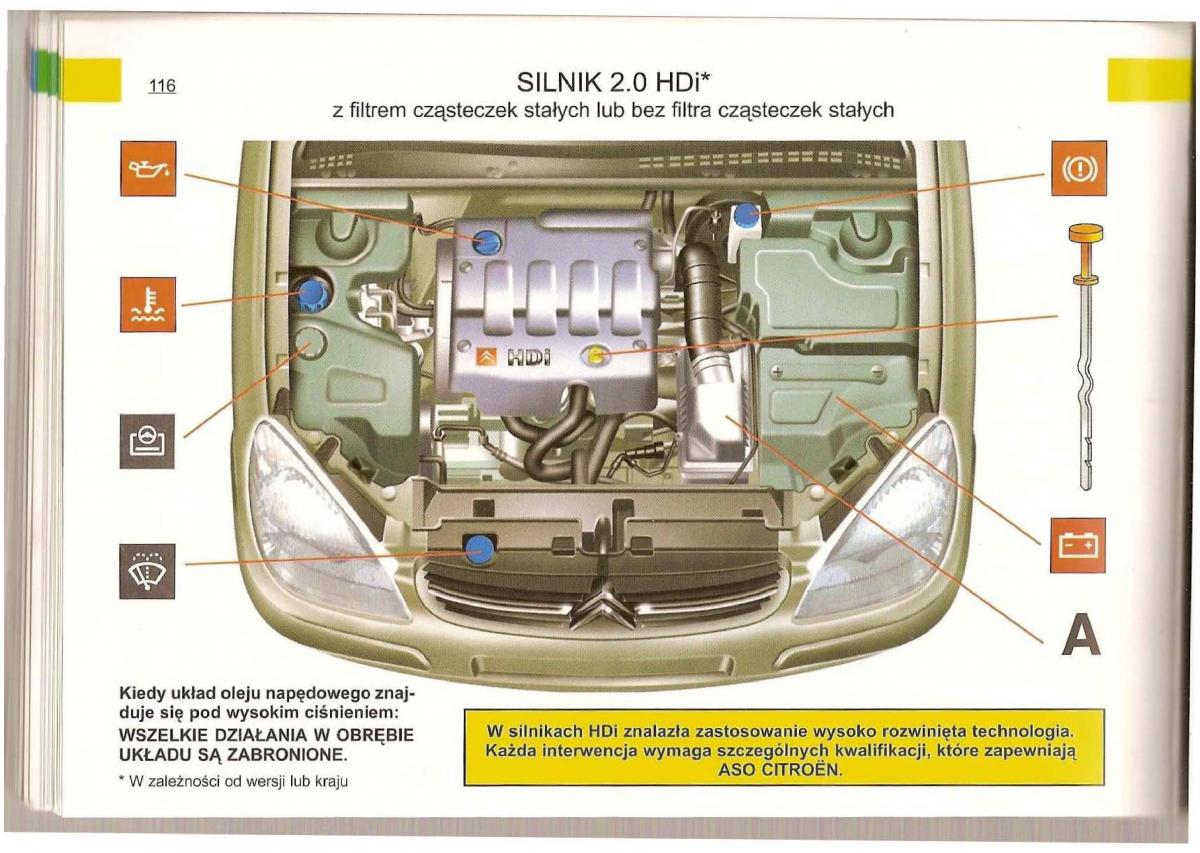 Citroen C5 I 1 instrukcja obslugi / page 114