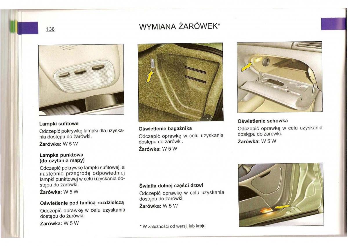 Citroen C5 I 1 instrukcja obslugi / page 133