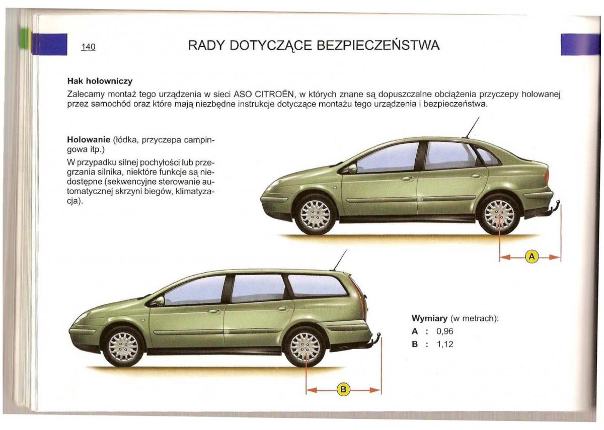 Citroen C5 I 1 instrukcja obslugi / page 137