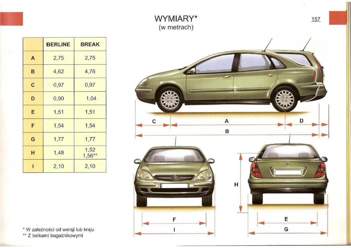 Citroen C5 I 1 instrukcja obslugi / page 154