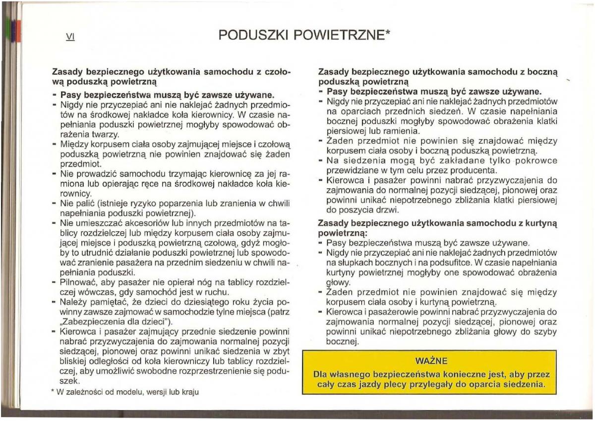 Citroen C5 I 1 instrukcja obslugi / page 167