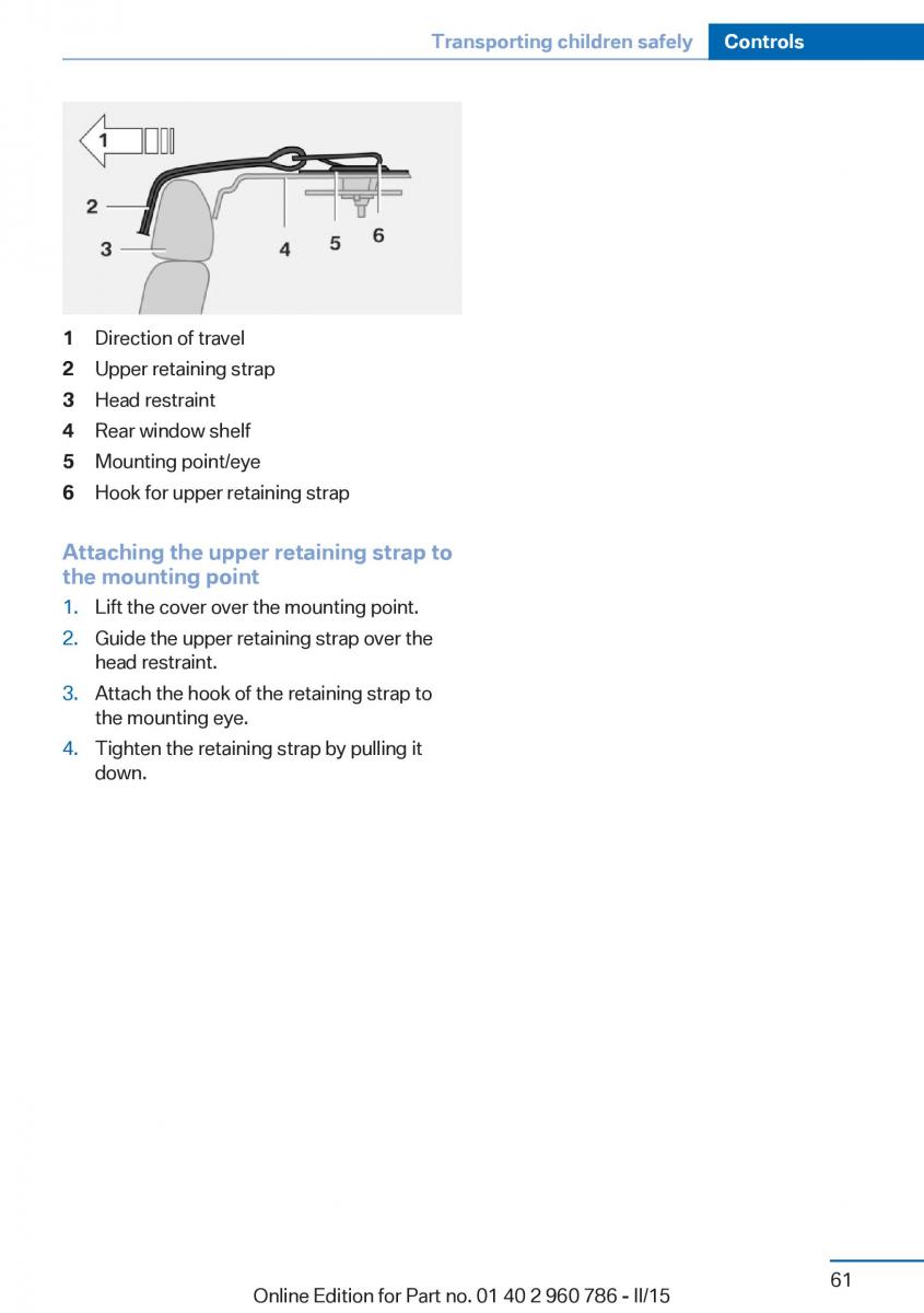 BMW M4 F82 F84 Coupe M Power owners manual / page 65