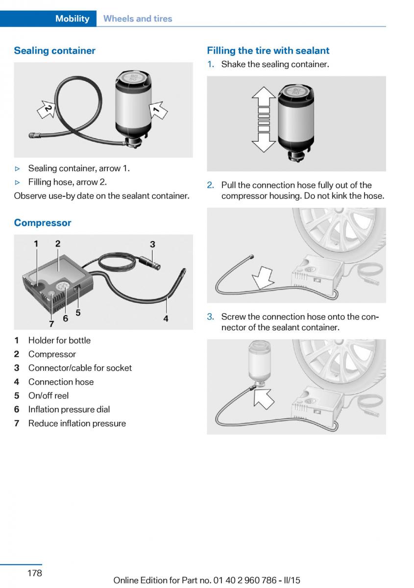 BMW M4 F82 F84 Coupe M Power owners manual / page 182