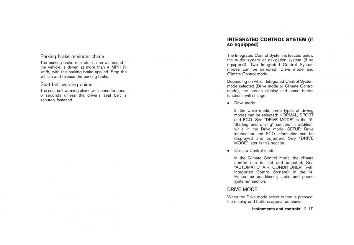 Nissan Juke owners manual / page 85