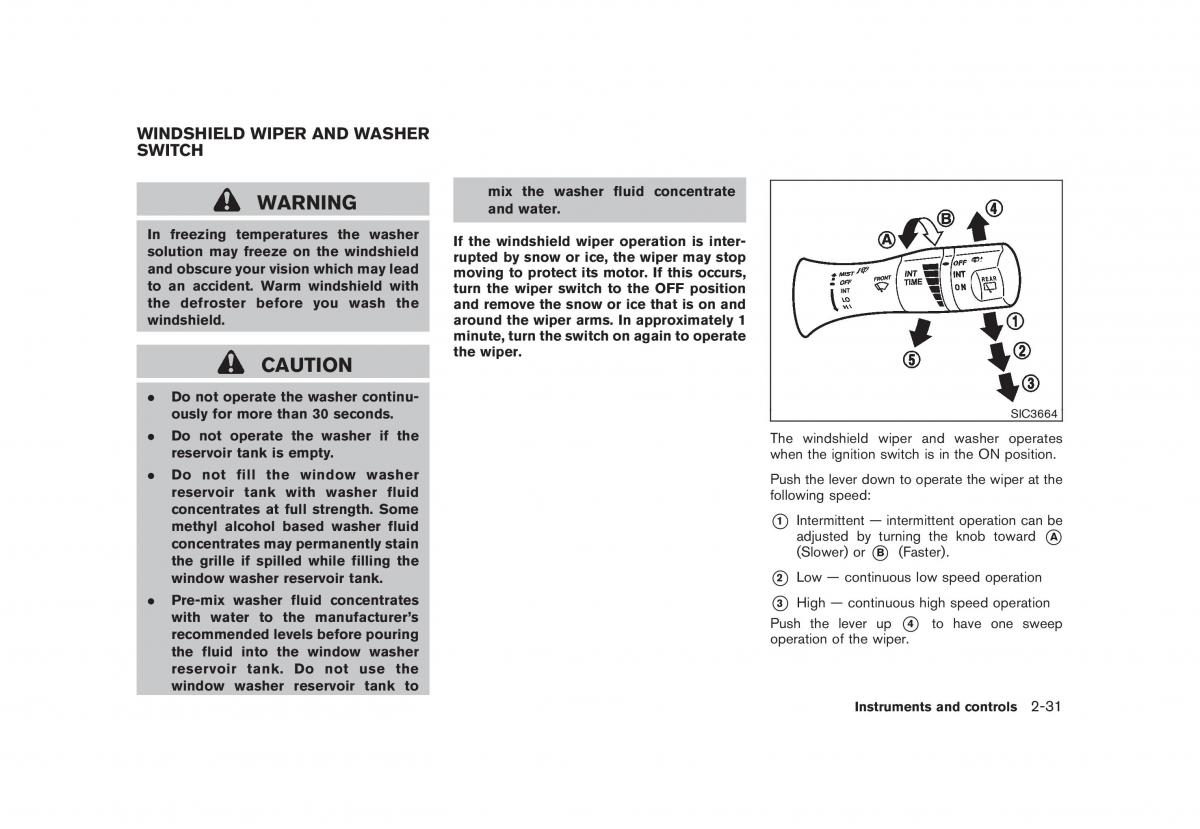 Nissan Juke owners manual / page 97