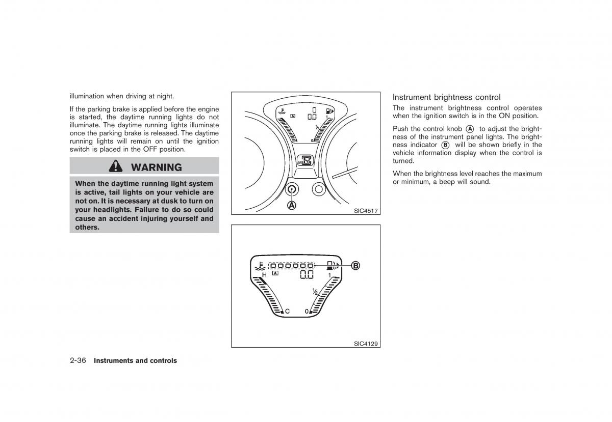 Nissan Juke owners manual / page 102