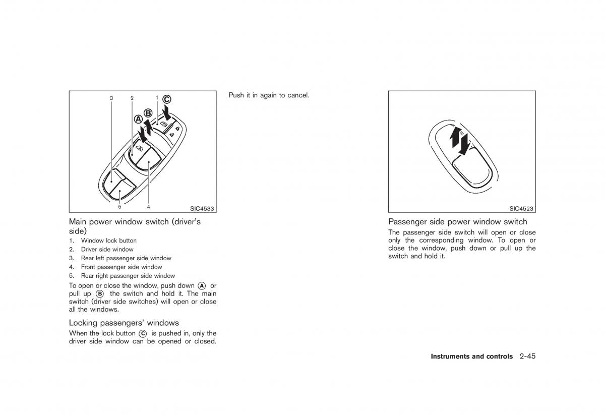 Nissan Juke owners manual / page 111