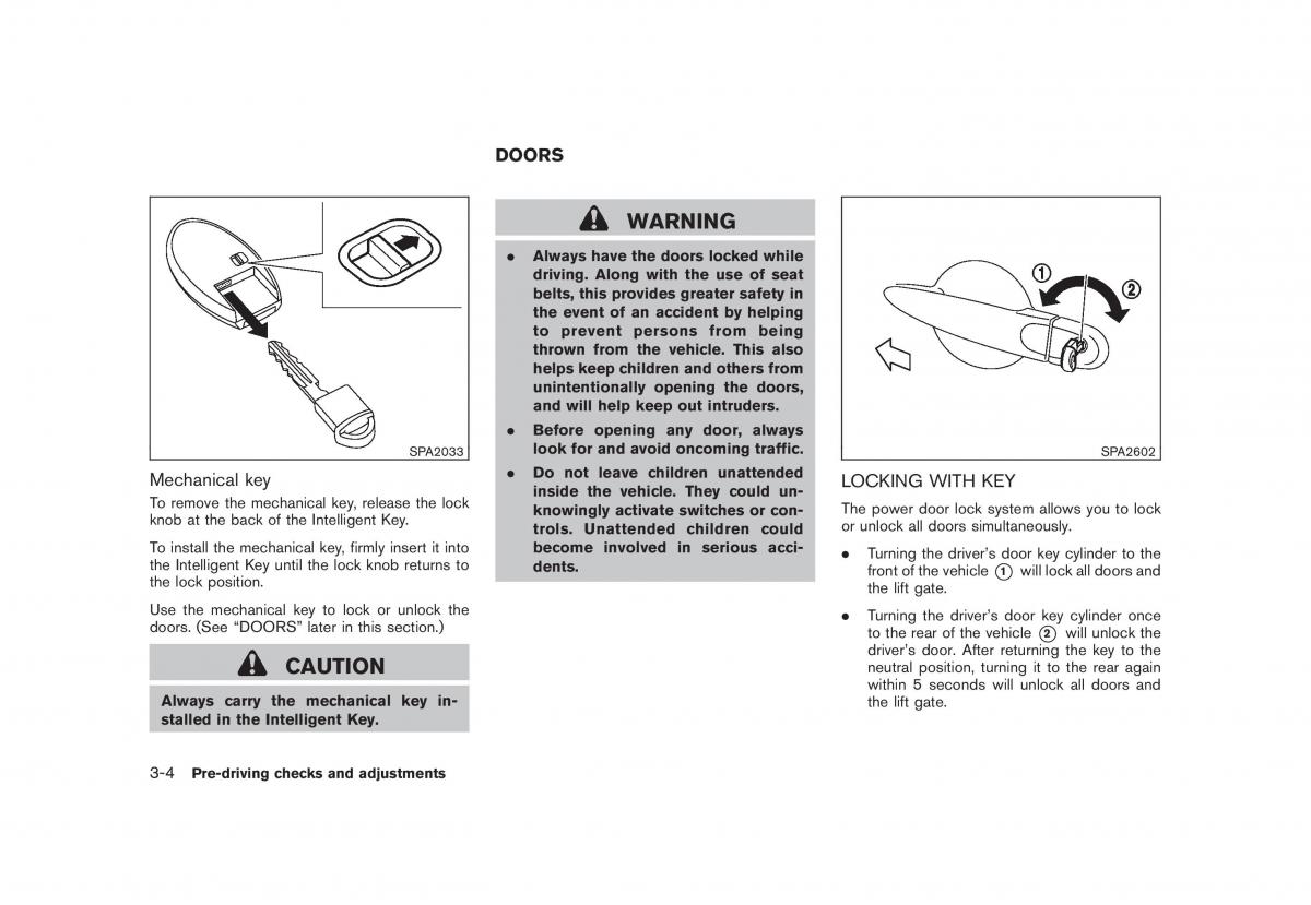 Nissan Juke owners manual / page 120