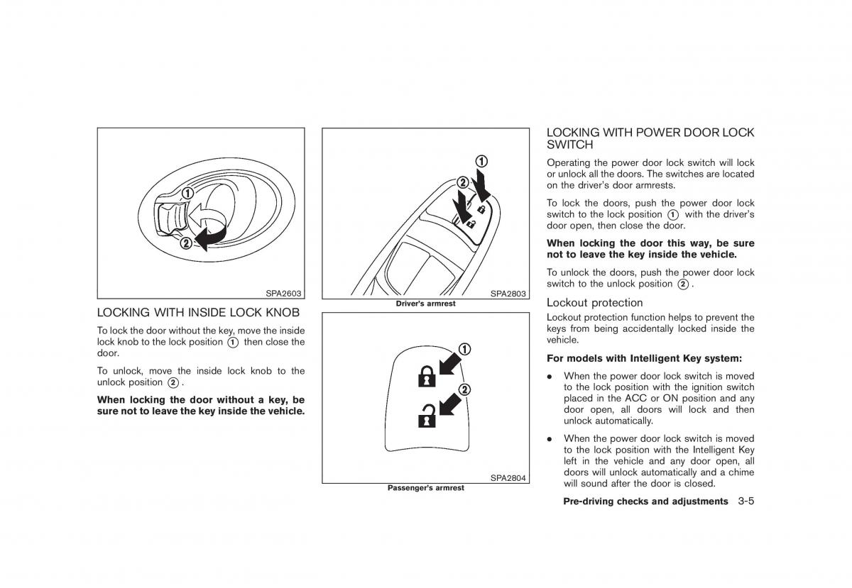 Nissan Juke owners manual / page 121