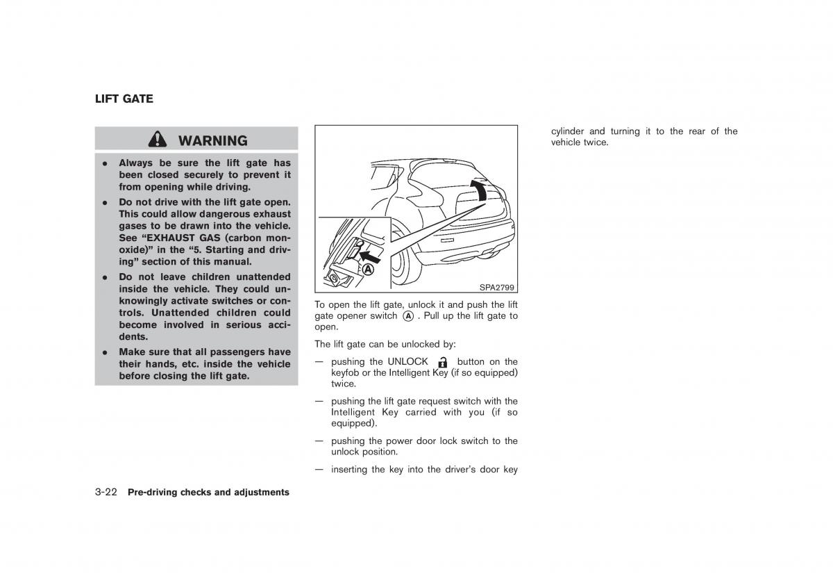 Nissan Juke owners manual / page 138