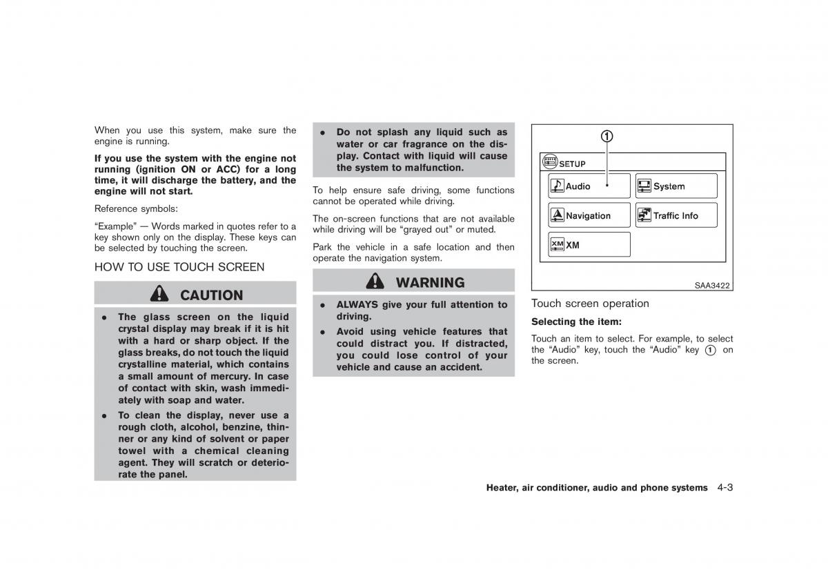 Nissan Juke owners manual / page 147