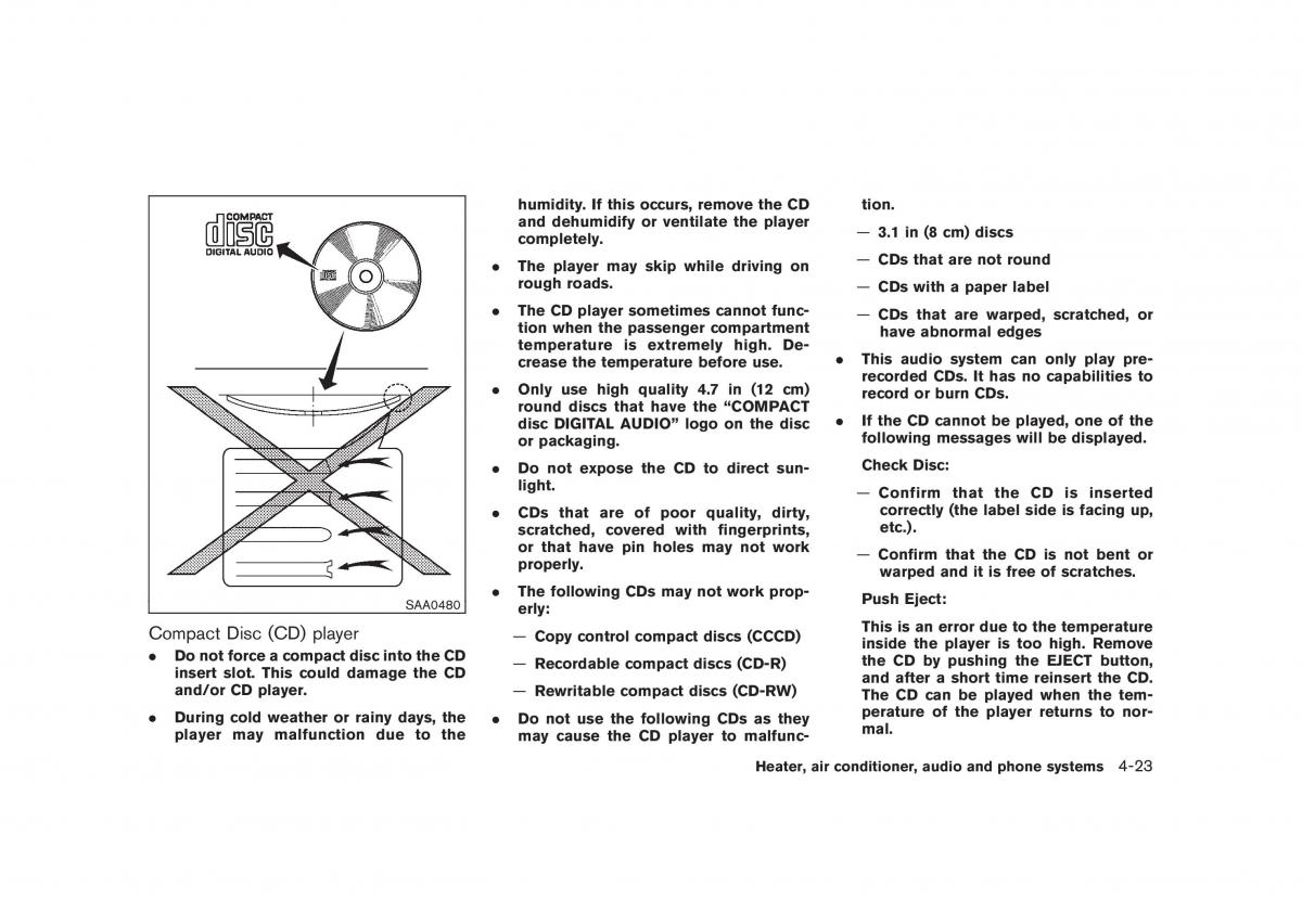 Nissan Juke owners manual / page 167