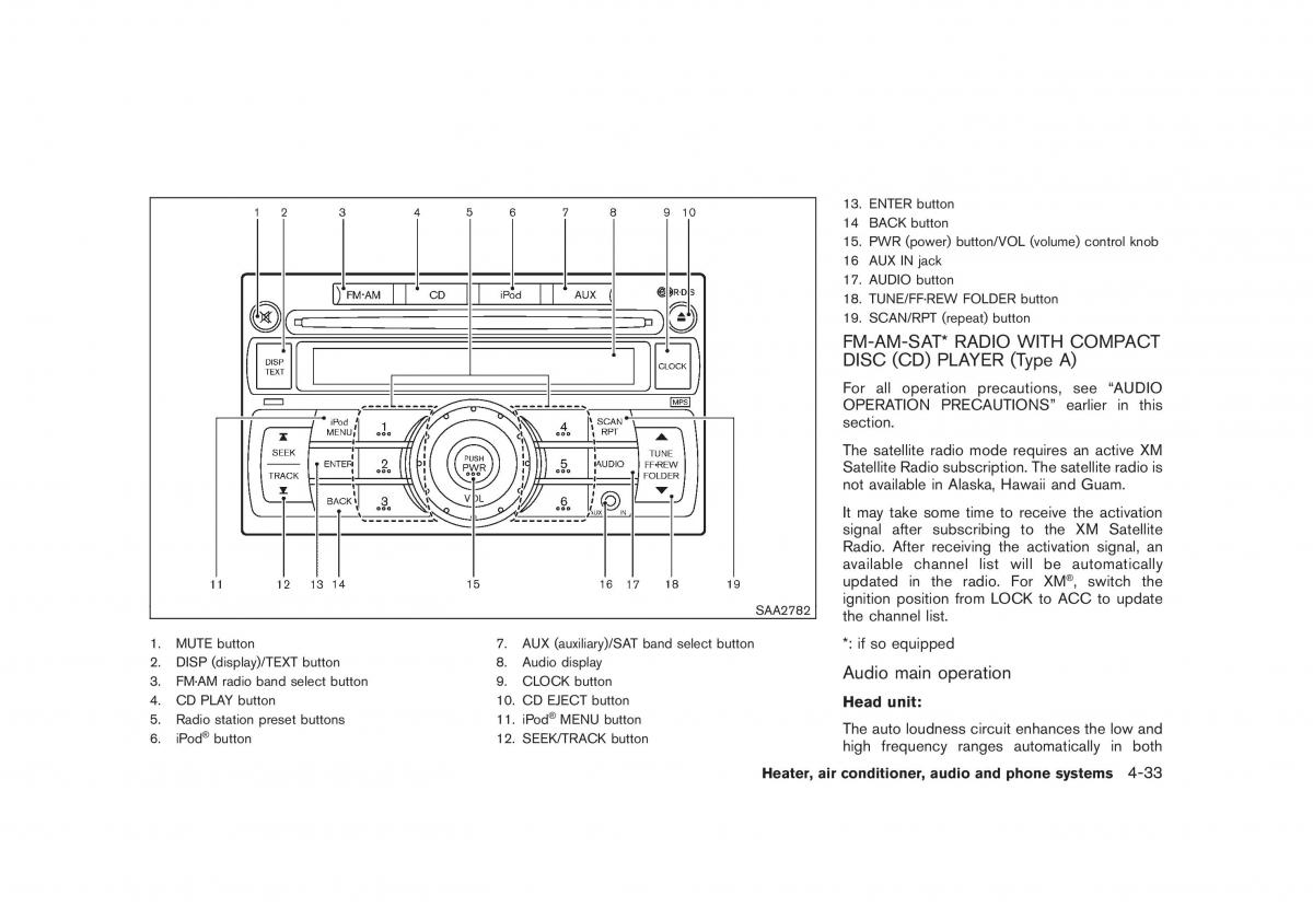 Nissan Juke owners manual / page 177